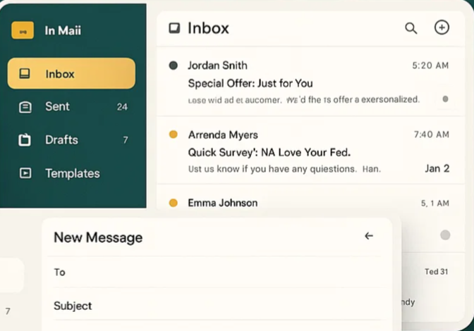 Inbox UI